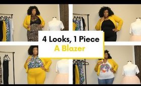 4 Looks, 1 Piece| A Blazer