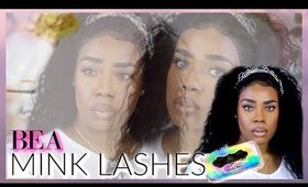Affordable BEA MINK LASHES by GlambyChen'e. Make any Makeup Application Look Glamourous.