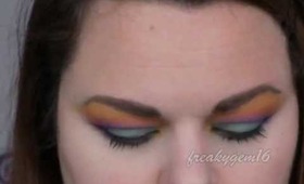 Birds Of Paradise Makeup Tutorial Using Sugarpill Cosmetics