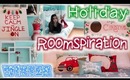 Roomspiration: 6 Easy DIY's + Decorating My Room for Christmas & Winter! | BeautyTakenI
