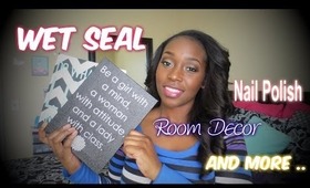 Haul | Wet Seal , room decor, polish and more