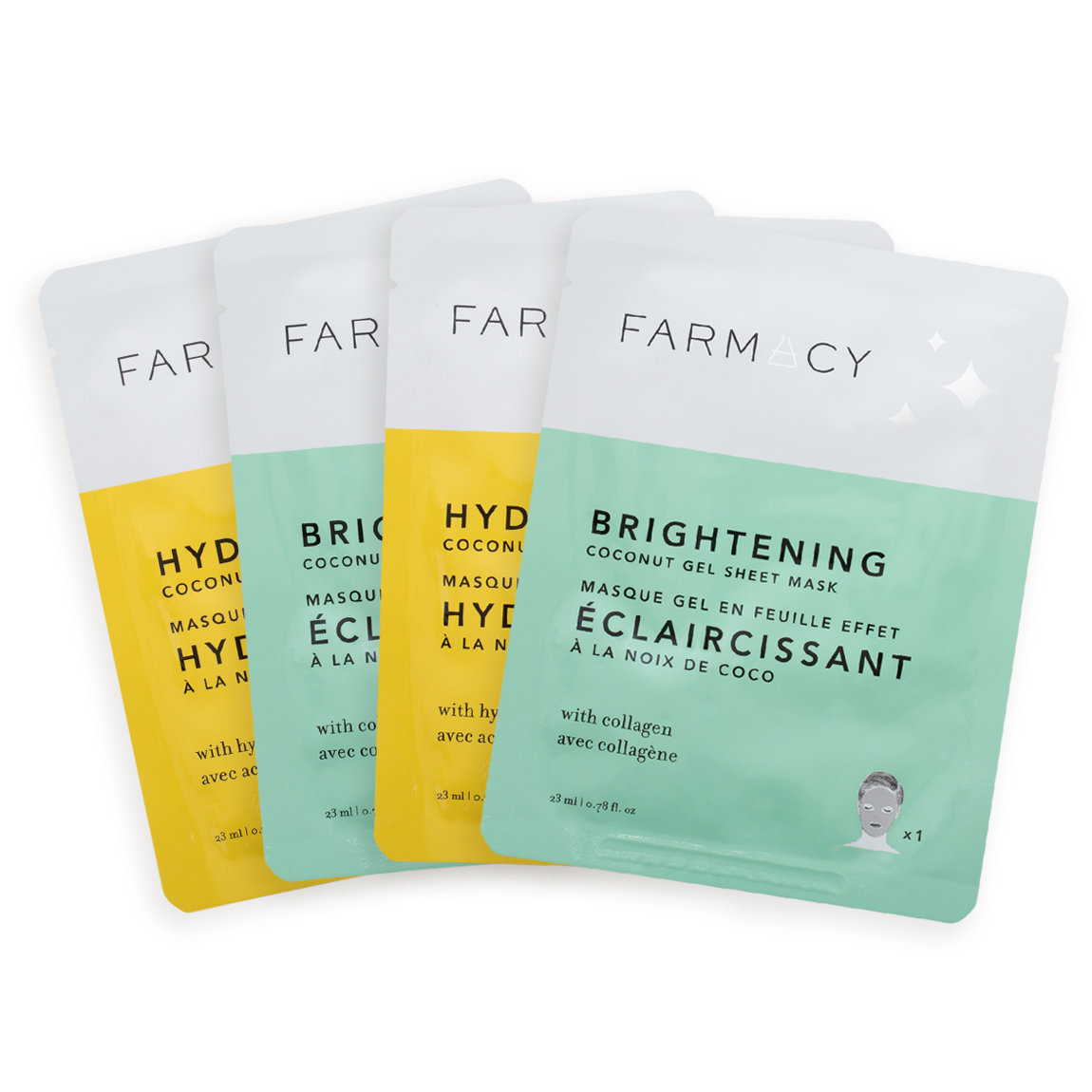 Farmacy Coconut Gel Sheet Mask Set alternative view 1 - product swatch.