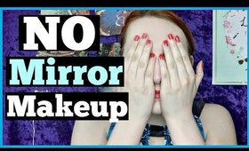 No Mirror Makeup Challenge | Those Brows Though?! Collab with DICE Lifestyle!