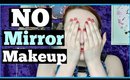 No Mirror Makeup Challenge | Those Brows Though?! Collab with DICE Lifestyle!