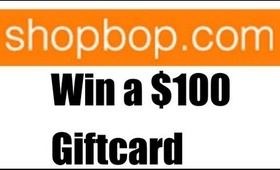 $100 Shopbop.com Giftcard Giveaway