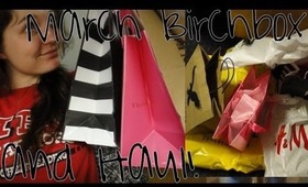 March Birchbox ♡ And a Haul!