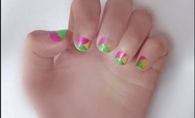 Color Blocking Nail Tutorial