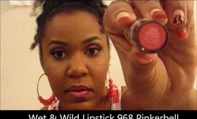 Wet and wild Pink Smokey Glitter Tutorial