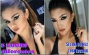 RETO 5 looks de maquillaje diferentes en mi ... PARTE 4  Look Rockero / Selena Gomez  | auroramakeup