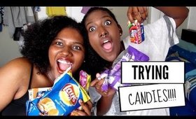 TRYING INDIA CANDIES | ft GERMAINE NIMUNDELE