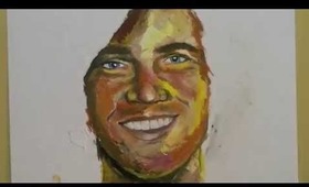 CRAZY OIL PAINTING OF PEWDIEPIE !!