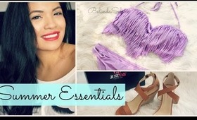 Beauty & Fashion Summer Essentials with WhatWouldLizzyDo!