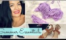 Beauty & Fashion Summer Essentials with WhatWouldLizzyDo!