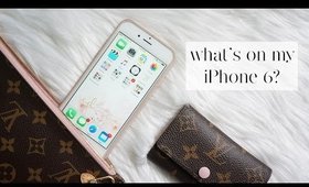 What's on my iPhone 6!? | Charmaine Dulak