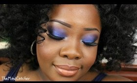 Purple/Blue Electric Smokey Eye *Inspired*