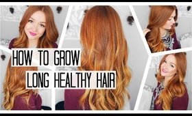 HOW TO GROW LONG & HEALTHY HAIR?! Hair Care Routine!