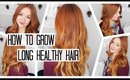 HOW TO GROW LONG & HEALTHY HAIR?! Hair Care Routine!