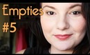 Empties #5: Makeup & Fragrance | OliviaMakeupChannel