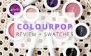 COLOUR POP | REVIEW + SWATCHES