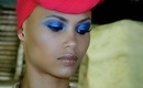 Katya's Blue: Eyebrows, Foundation and Highlighting   |   Bellesa Africa