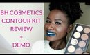 *NEW* BH Cosmetics Studio Pro Contour  Palette Review + Demo on Dark Skin Woman of Color