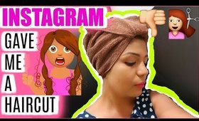 Instagram Gave Me a Hair Cut Vlog | SuperPrincessjo