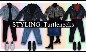 Styling Turtlenecks // CASUAL OUTFITS LOOKBOOK 2016