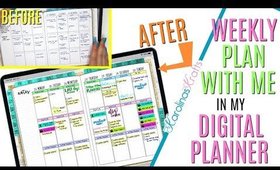 Weekly Digital Plan with me this week June 24 to 30, Setting Up Weekly Digital Plan With Me June 24