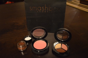 Purchases from the Smashbox and Birchbox Event...love the Smashbox eyeshadow trios!