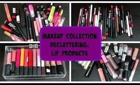 Makeup Collection Decluttering: Lip Products ☮