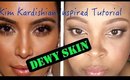 Kim Kardishian  Inspired  Dewy Skin (PoshLifeDiaries)