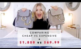 Comparing CHEAP vs EXPENSIVE: Chloe $1850 vs Dupe $69.99