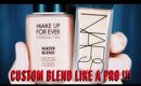 How to Custom Blend your Perfect Foundation like a PRO | mathias4makeup