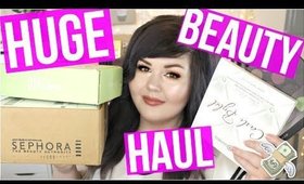 Huge Makeup Haul | Sephora Ulta Bh Cosmetics NYX PR + More