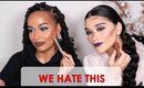 WE HATE THESE MAKEUP LOOKS ON US. A super chatty GRWus feat @yemani_elise