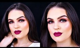 Berry FALL MAKEUP TUTORIAL