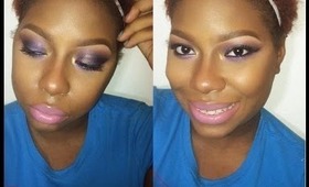Valentine's Day Makeup Look #2 | Smokey Purple Eyes Tutorial
