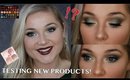 Forest Green Makeup Tutorial | NEW L' Oreal Lumi Glow Products! Are they worth it?