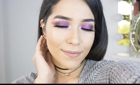 Perfect Nighout Purple Makeup | Maquillaje Morado Para Fiesta