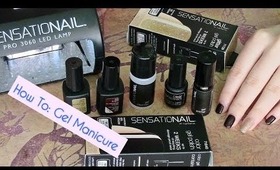 At Home Gel Manicure: Sensationail Demo!