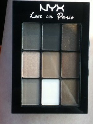 New NYX Love in Paris Palette. I absolutely adore this thing! Every shade is perfect for me. 