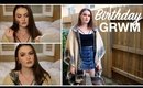 GRWM || Birthday + NYE Party 2018 | Outfit, Hair, & Makeup