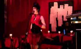 Lady Zombie sings "Caramel" for Burlesk at The Back Fence (2.8.12)