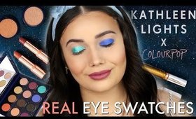 Kathleen Lights x COLOURPOP Zodiac Collection LIVE SWATCHES