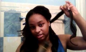 CURLING MY VIRGIN HAIR FROM ALIEXPRESS