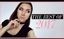 THE BEST OF 2017 - najlepsze kosmetyki 2017 | Marta Wojnarowska