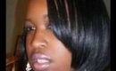 My Transition from Relaxed To Natural Hair Montage.wmv