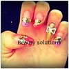 Acrylic nails with stiletto nail! :) 