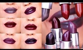 MAC Velvet Mattes Collection REVIEW & SWATCHES