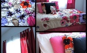 Room Makeover: Bedding & Curtains